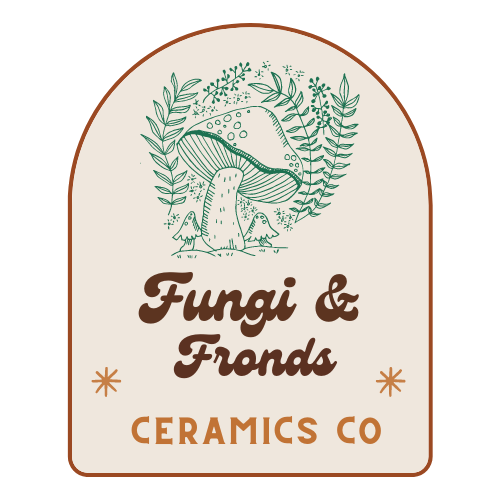 Fungi and Fronds Ceramics logo